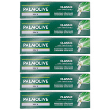 Palmolive Shaving Cream Classic For Men 100ml with Palm Extract 6 Packs
