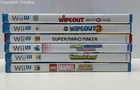 Lot of 6 Boot Tested Assorted Nintendo Wii U Video Games including Wipeout 3