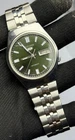 Vintage Seiko 5 Green Automatic Men's Watch - 7009 (Day/Date)