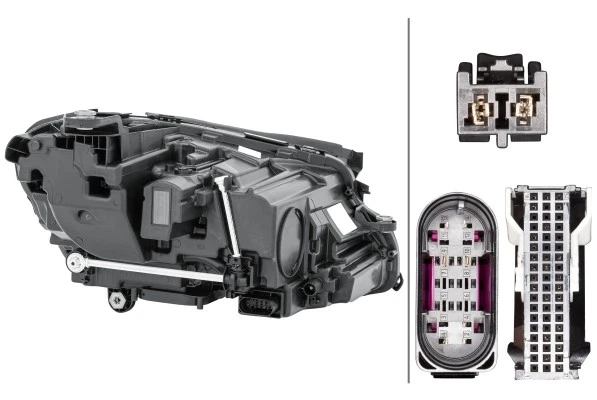 Faro faro compatible con MERCEDES E300D 2.0D izquierdo 2017 en OM654.920 N/S Hella nuevo Foto 3 de 4