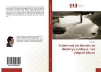 Traitement Des Lixiviats De DéCharge Publique : Cas D'agadir Maroc Yidir Jirou