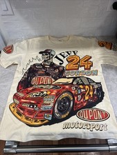 Vintage Jeff Gordon DuPont Gothic Skeleton T Shirt Small