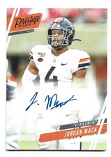 Jordan Mack AUTOGRAPH RC Virginia Cavaliers 2020 Panini Chronicles Prestige AUTO