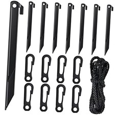 Plastic Stake Tether with Hook - Inflatable Accessories Replacement Yard 12