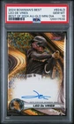 2024 BOWMAN'S BEST BEST OF 2024 AUTO GOLD MINI DIAMOND LEO DE VRIES 37/50 PSA 10