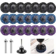 CSD Scheibe Schleifscheibe 50mm Schleifaufsatz Akkuschrauber Grobreinigung Rost