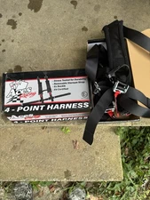Aces Racing 4 Point Harness with 2 Inch Padding (Ez Buckle Technology) Pair or 2