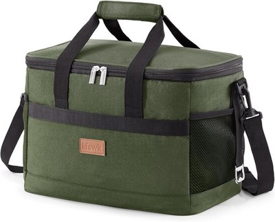 Kühltasche 20 Liter Kühlkorb faltbar 30 Dosen Camping Picknick 35x23x25 cm Set