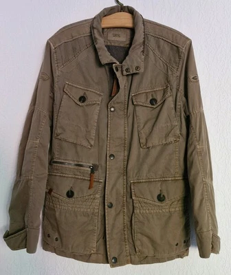 Camel Active leichte Herren Outdoorjacke Gr. 50, Braun mit Reissverschluß, Logo - Bild 1 von 4