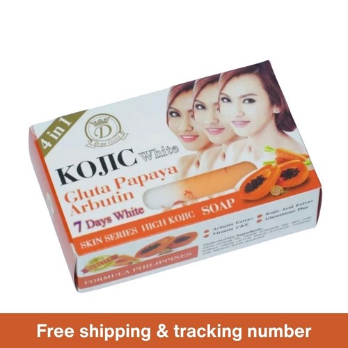 2x160 g. Kojic Gluta Papaya Arbutin Body Lightening Soap Clear Spot Authentic - Picture 8 of 8