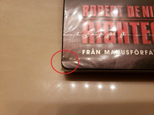 *DENT* Righteous Kill Embossed Debossed STEELBOOK (Blu-ray, Sweden) REGION FREE - Foto 4 di 12