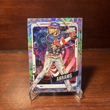 CJ Abrams Scope Refractor  2024 Topps Cosmic Chrome  #143 Washington Nationals