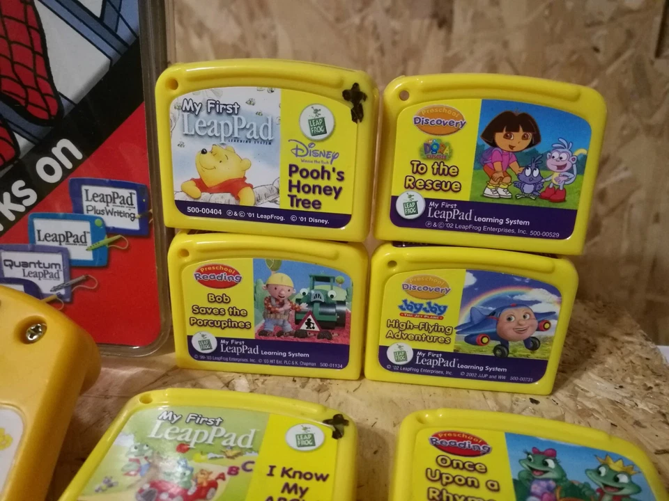 UNTESTED Leap Frog, My first Leap pad 8 game/learning cartridges, 4 other models - Image 3 of 4