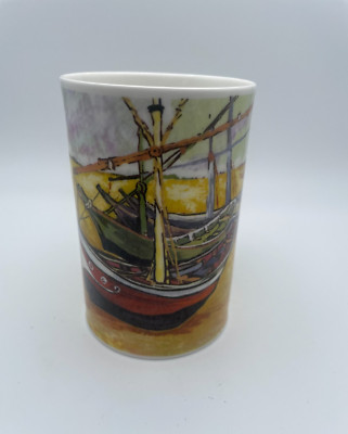 Dunoon Mug A Design Inspired By Vincent Van Gogh Gallery Boats Bone China B29