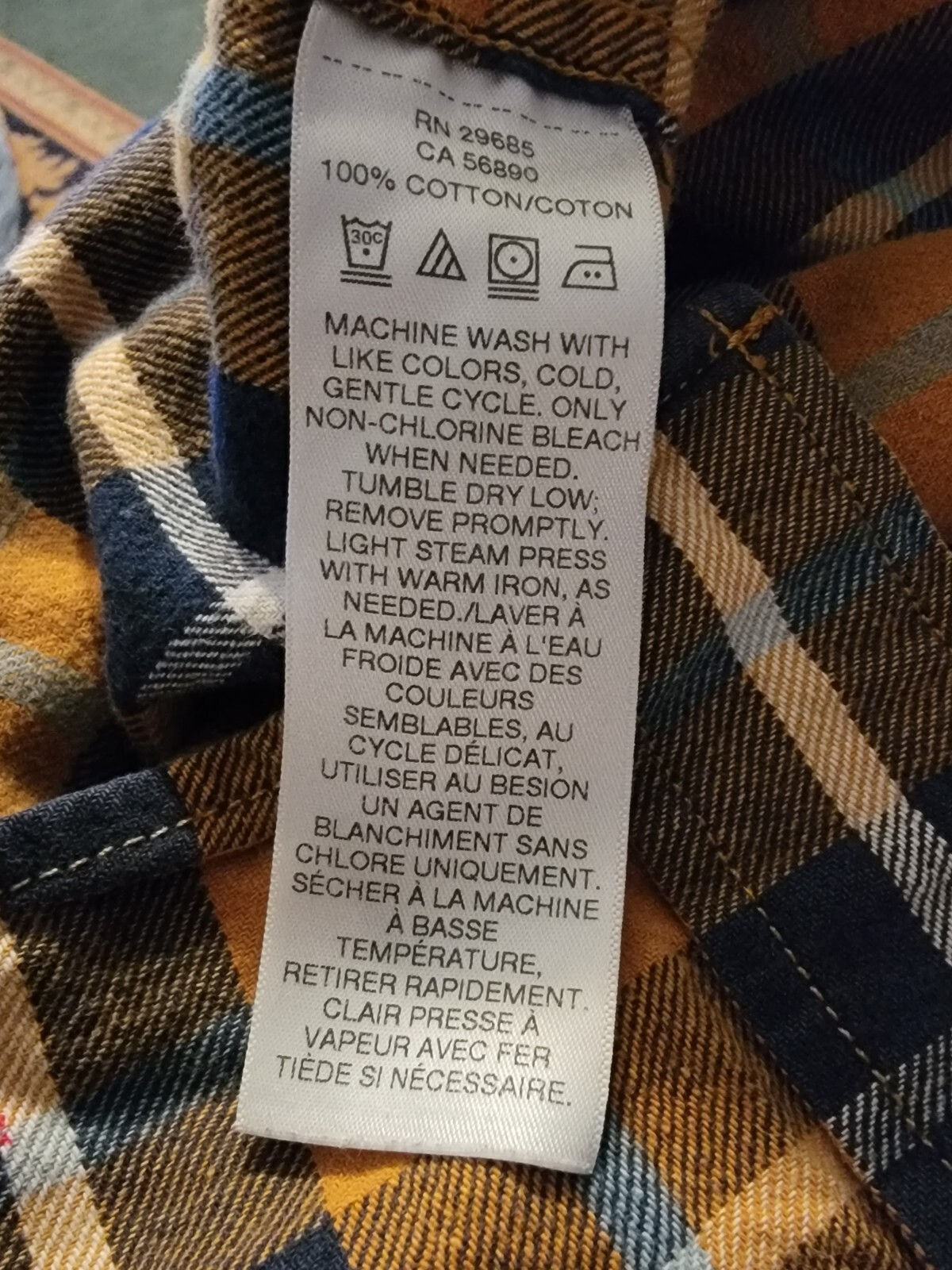 Pendleton Burnside Flannel Shirt Button Front Pla… - image 5