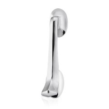 XFORT® Door Knocker Polished Chrome, Victorian Scroll Style