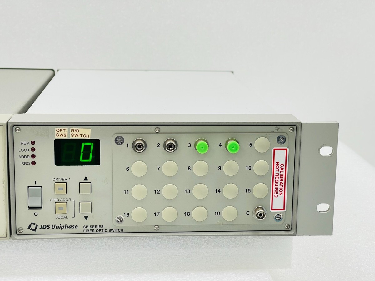 Agilent HP Keysight 8156A Optical Attenuator With Option 201