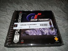 Gran Turismo Sony PlayStation 1 PS1 Black Label Complete CIB 