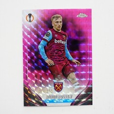 2023-24 TOPPS UEFA CLUB COMPETITIONS JARROD BOWEN PINK /250 WEST HAM #158