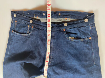 LEVIS LVC VINTAGE 1901 501 35 x 29 SELVEDGE JEANS big E Made LEVIS LVC VINTAGE 1901 501 35 x 29 SELVEDGE JEANS big E Made