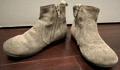 PEPE-TODDLER GIRL GLITTERING BOOTS- GRAY-SIZE:26 EU-EXCELLENT WORN CONDITION!