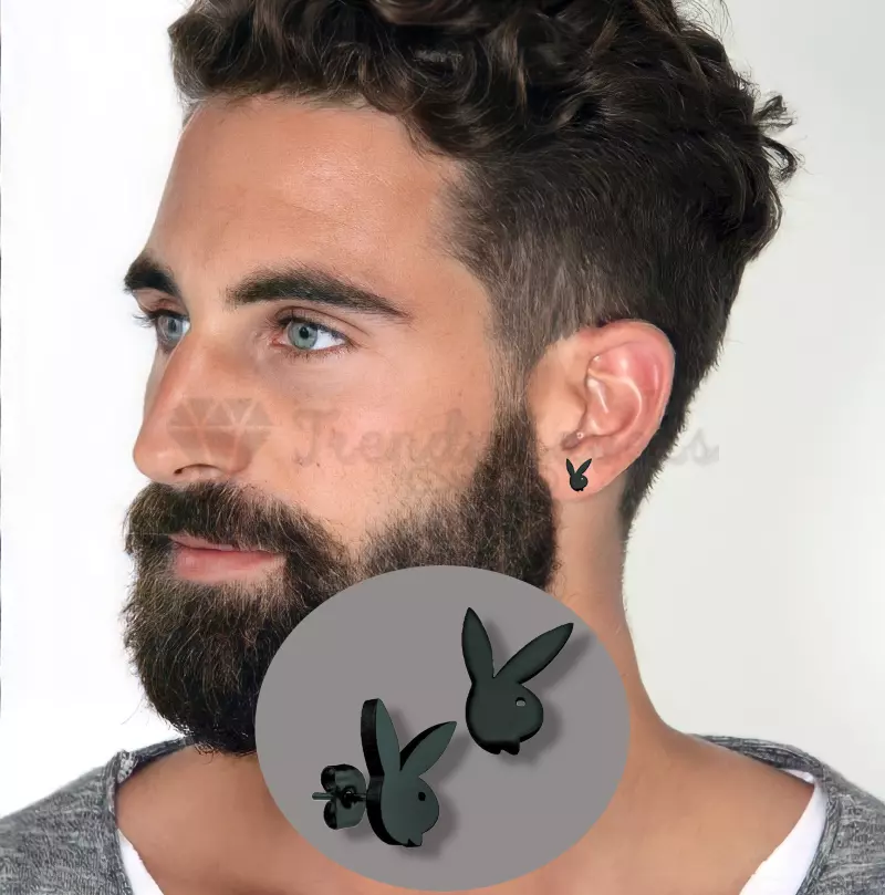 Mens playboy earrings deals