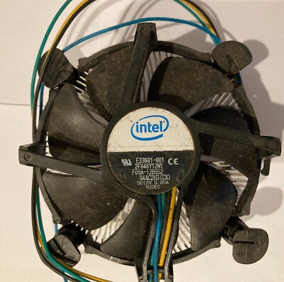 Genuine Intel E33681-001 Socket 775 CPU Cooler Fan 12V
