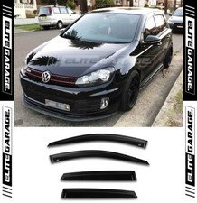 Fit VW Volkswagen Golf GTI R MK5 MK6 Side Window Visors (4 DOOR) Weathershields 