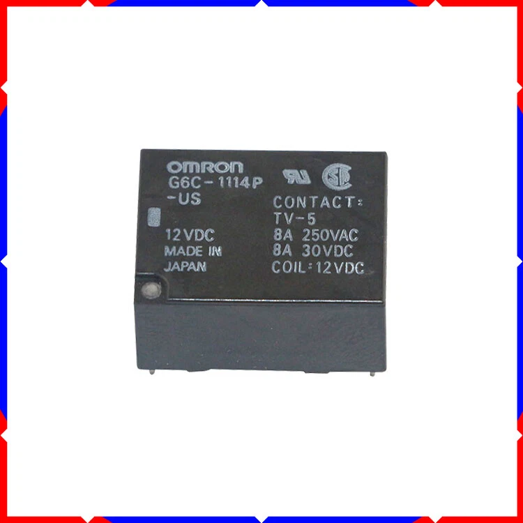 1PCS G6C-1114P-US 5VDC 12VDC 24VDC G6C-1114P-US-5VDC G6C-1114P-US-12VDC Omron - Image 2 of 4