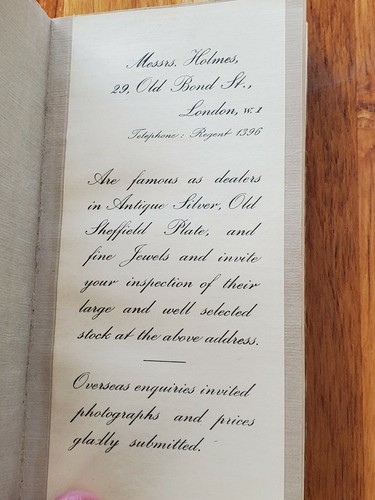 Vintage 1947 Guide to Marks of Origin on British and Irish Silver Plate VGC - Bild 3 von 7