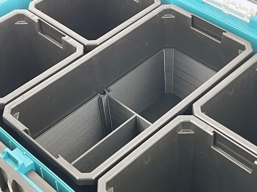 Makita MAKTRAK Deep Compact Organizer Compatible Large Nesting Bins - Picture 21 of 64