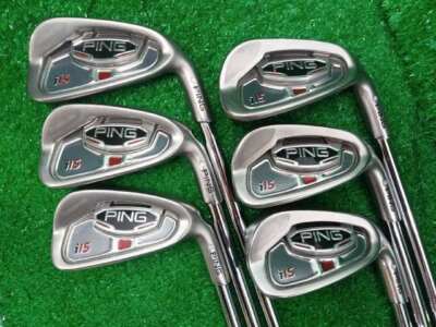 Golf Iron Set PING i15 Dot Color Silver N.S.Pro 950GH (R