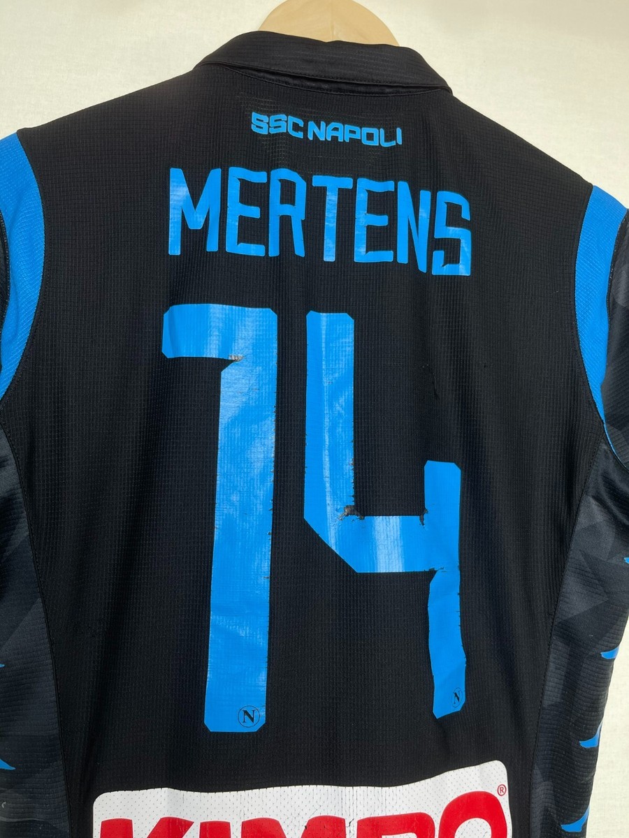 Kappa Napoli 2018/2019 away #14 MERTENS football jersey size