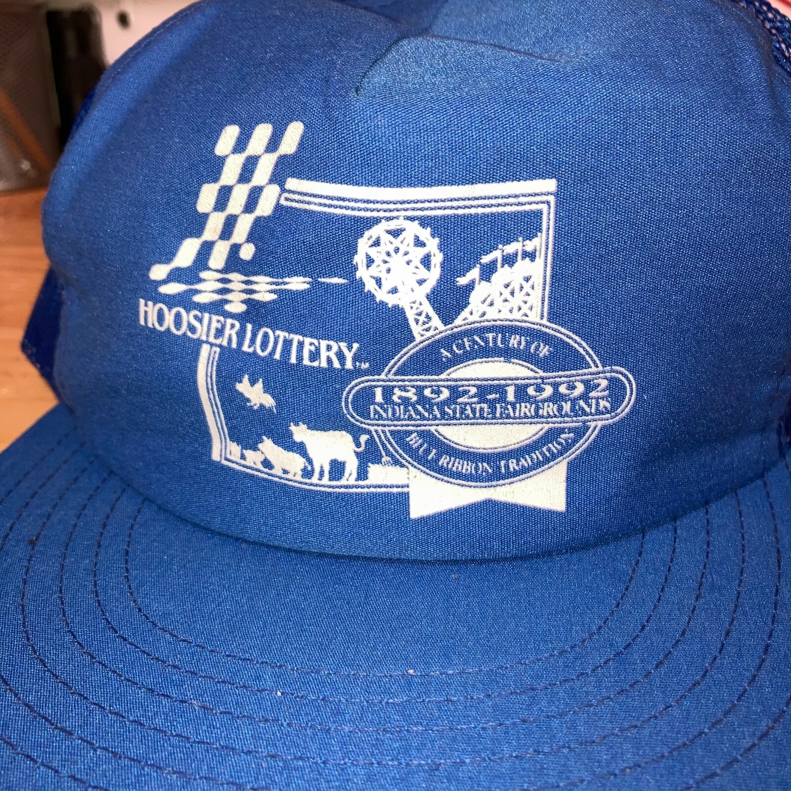 Casquette Trucker Vintage Worlds Fair 1982 - Style Années 70-80, Snapback Neuve Sans étiquette