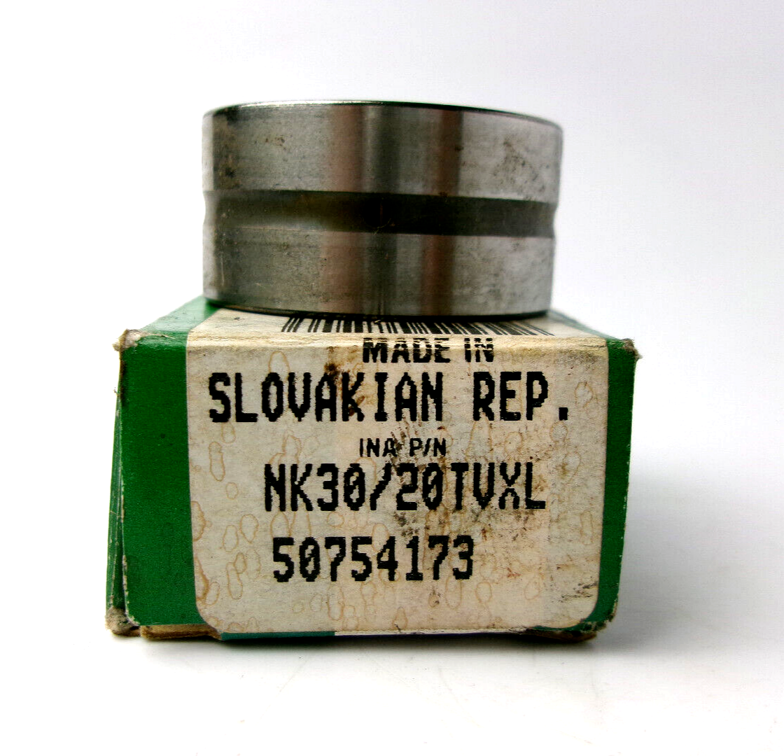 INA NK30/20TVXL Needle Roller Bearing 30x40x20 mm NK 30/20 INA NK30/20TVXL Needle Roller Bearing 30x40x20 mm NK 30/20