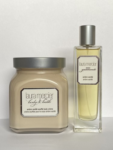 Laura Mercier Eau Gourmande Ambre Vanille Perfume & Souffle Body Creme - Picture 2 of 6