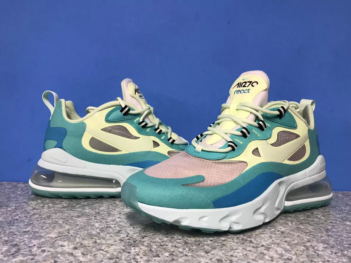 Nike Air Max 270 React Hyper Jade Barely Volt AO4971-301 8.5 Men's eBay