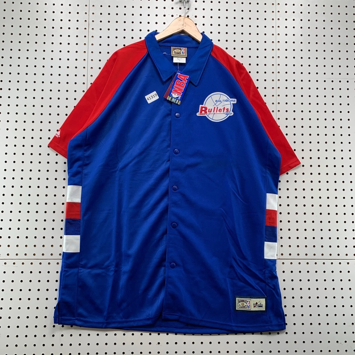 Majestic Washington Bullets NBA Fan Apparel & Souvenirs for sale