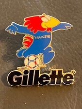 FRANCE 1998  WORLD CUP SOCCER  - GILLETTE MASCOT PIN