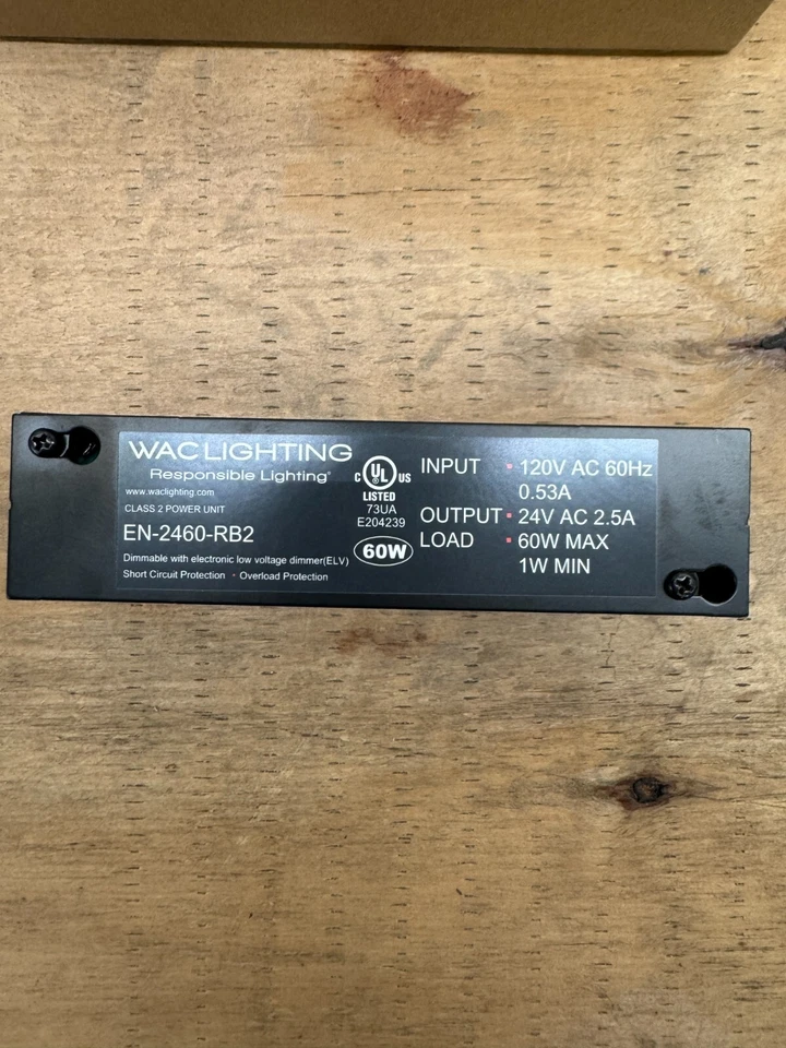 WAC Lighting EN-BT96-24 InvisiLED Basics Remote Power Supply *PARTS ONLY* - Image 2 of 4