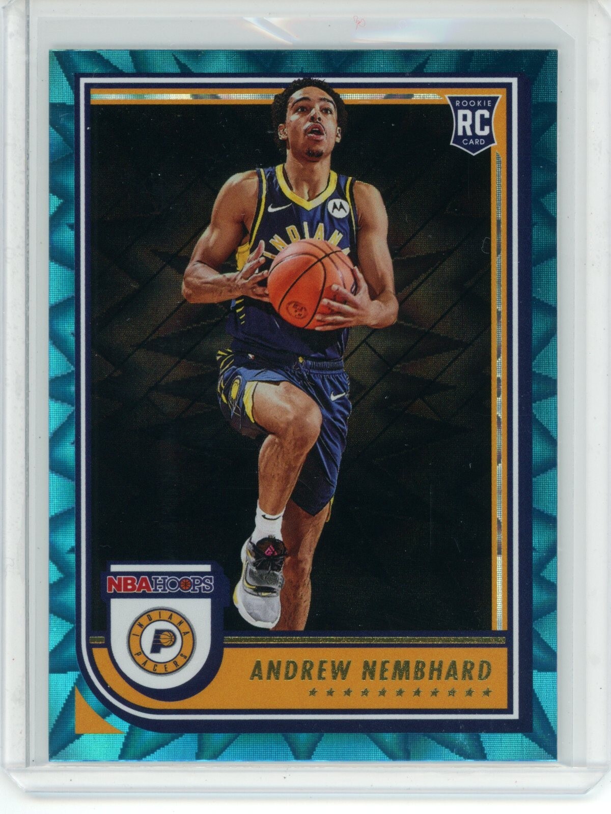 2022-23 Panini NBA Hoops - Rookies Andrew Nembhard #259 Teal Explosion (RC)
