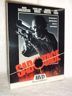 Sabotage (Collector's Edition) (Blu-ray, 2024) NE Mark Dacascos action adventure