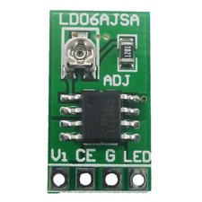 DC 3.3V 3.7V 5V LED Driver 30-1500MA Constant Current Adjustable Module