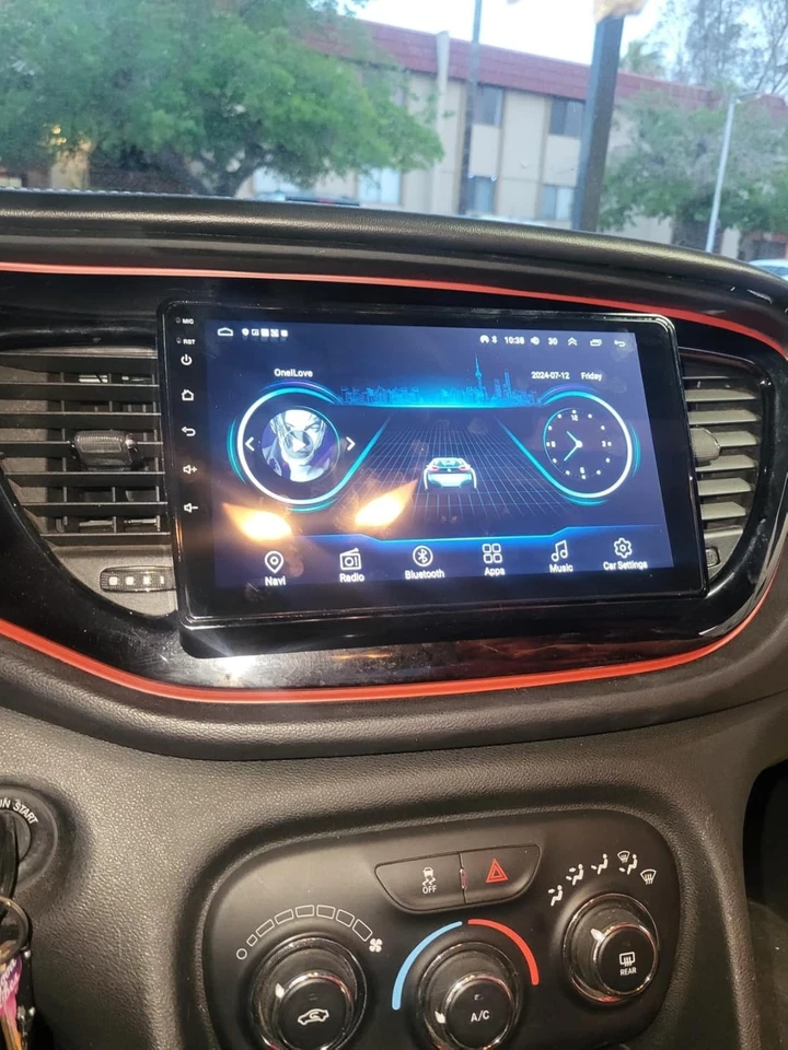 Radio estéreo para automóvil Dodge Dart 2013-2016 Apple Carplay Android 13 GPS FM 4+64G Foto 2 de 4