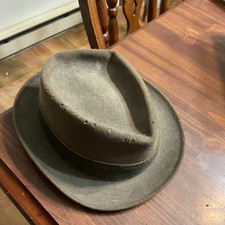 Knox Foxhound Wool Size Small Hat Cap Fedora Hat Made In USA Vintage
