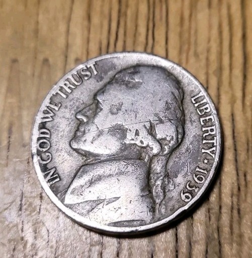 1939 P Jefferson Nickel