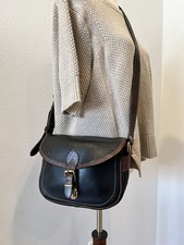 VINTAGE ROOTS CANADA BROWN AND BLACK LEATHER ...