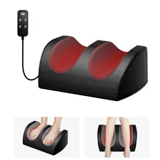 LINGTENG Foot Massager with Heat and Foot Massage, Electric Foot Massager wit...