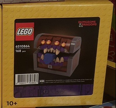 Lego 6510864 Dungeons & Dragons Mimic-Würfeltruhe GWP LIMITED EDITION NEU & OVP