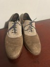 Cole Haan Great Jones Saddle Mens Size 13 Brown Classic Suede Oxford Shoes — photo 2